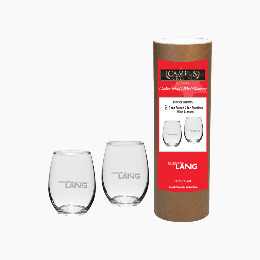 Lang Stemless Glassware Canister Set (2 Pieces)