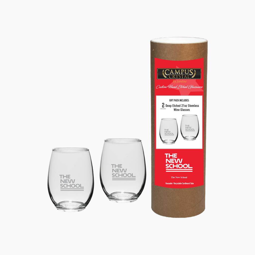 TNS Stemless Glassware Canister Set (2 Pieces)