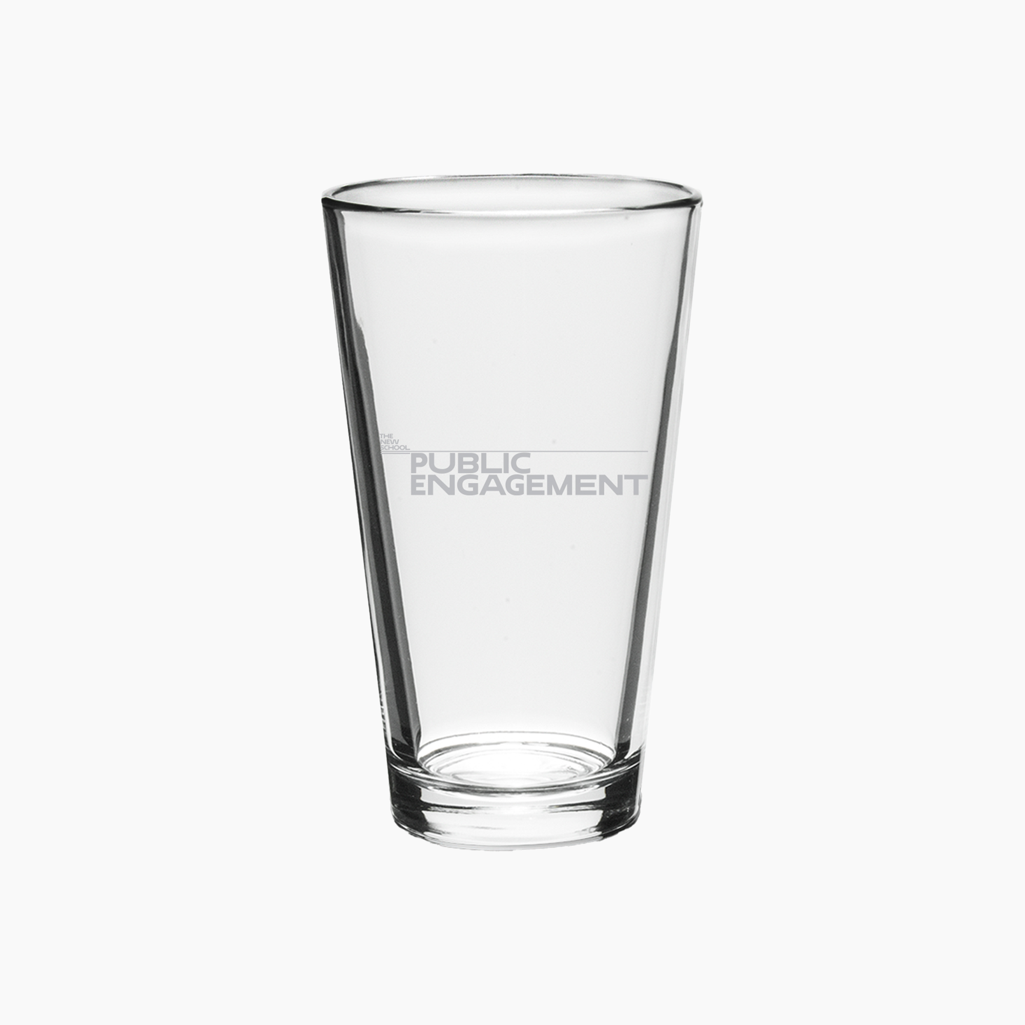 Public Engagement Crystal Mixing Glass