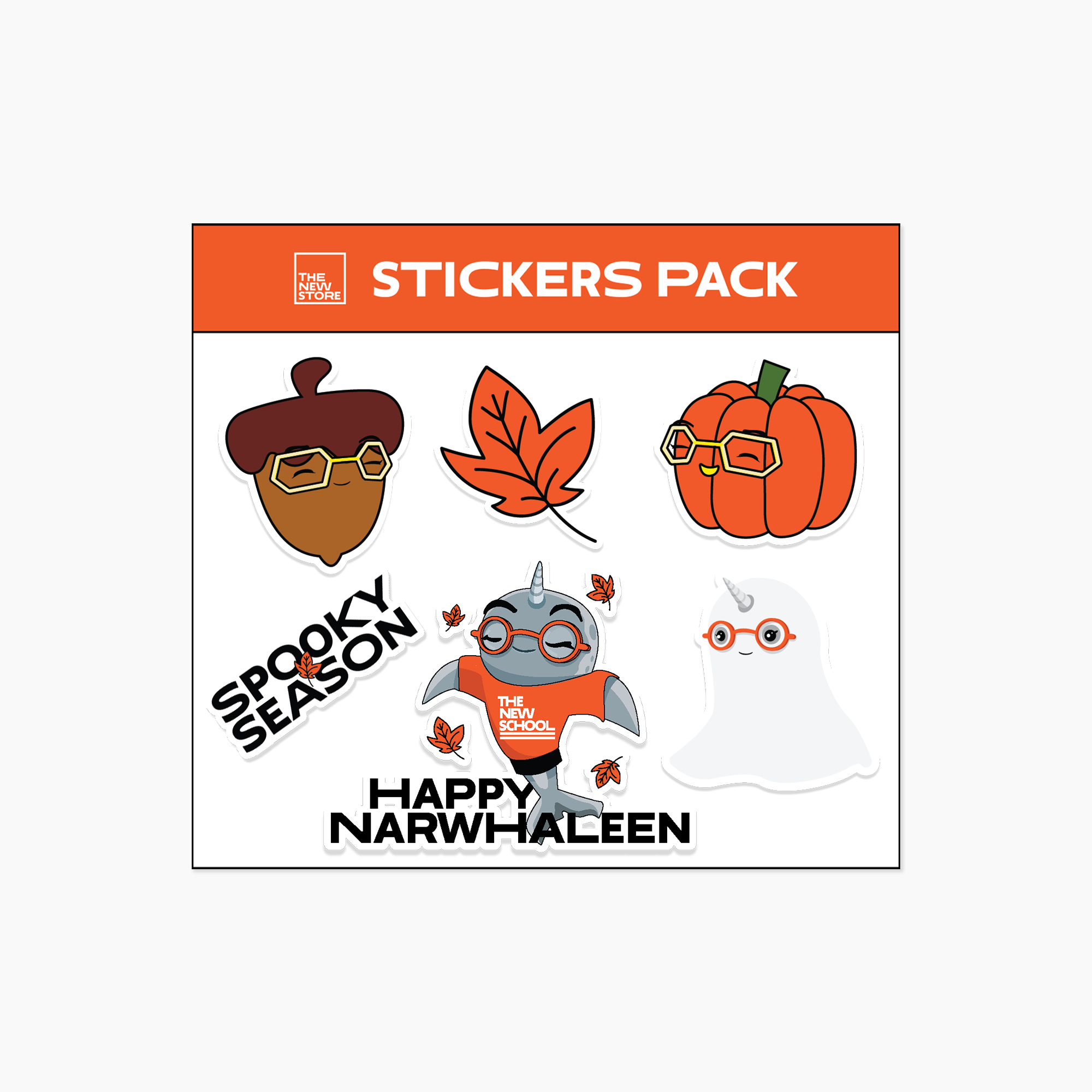 TNS Spooky Holiday Stickers - 6 pack