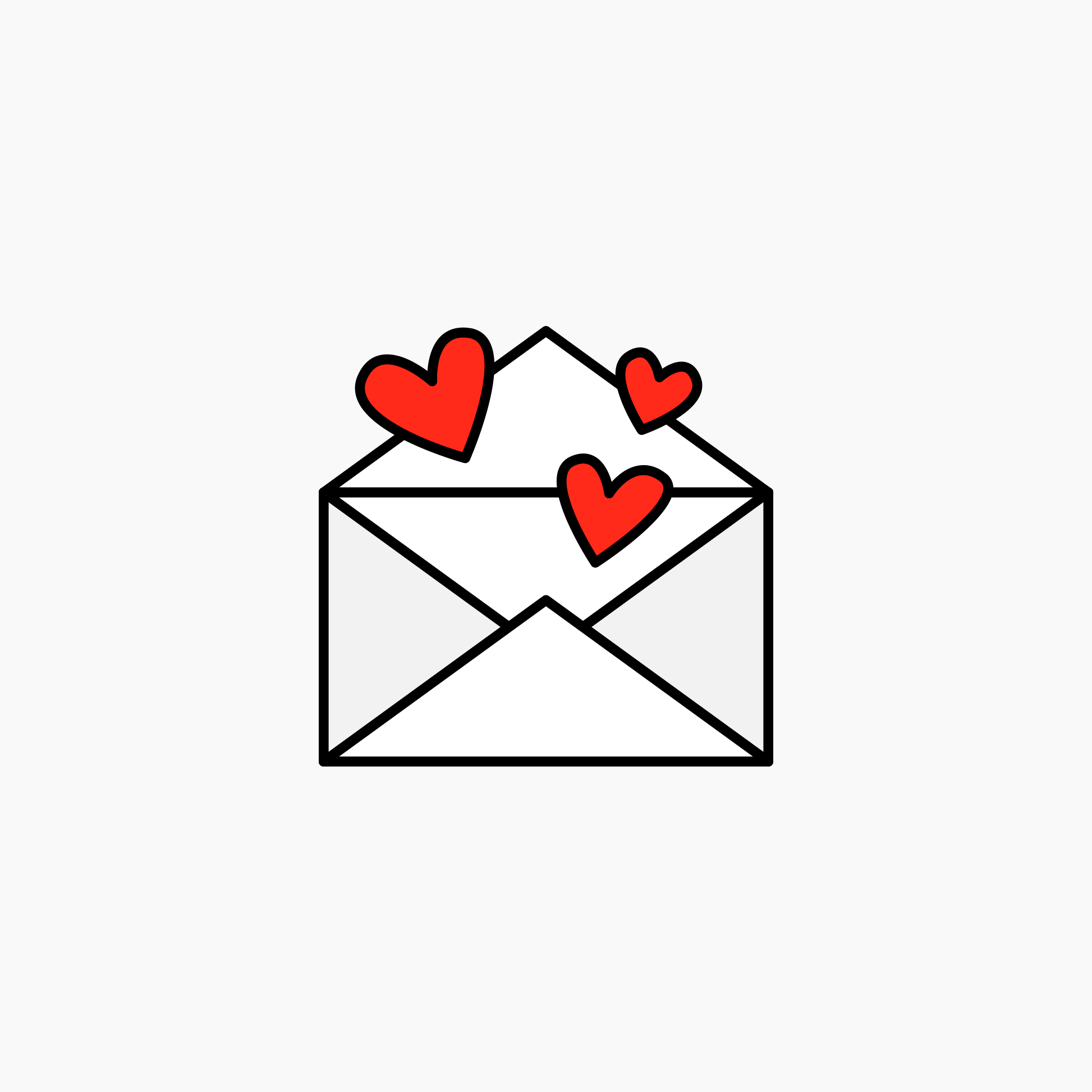 TNS LOVE Stickers - Single 1 inch