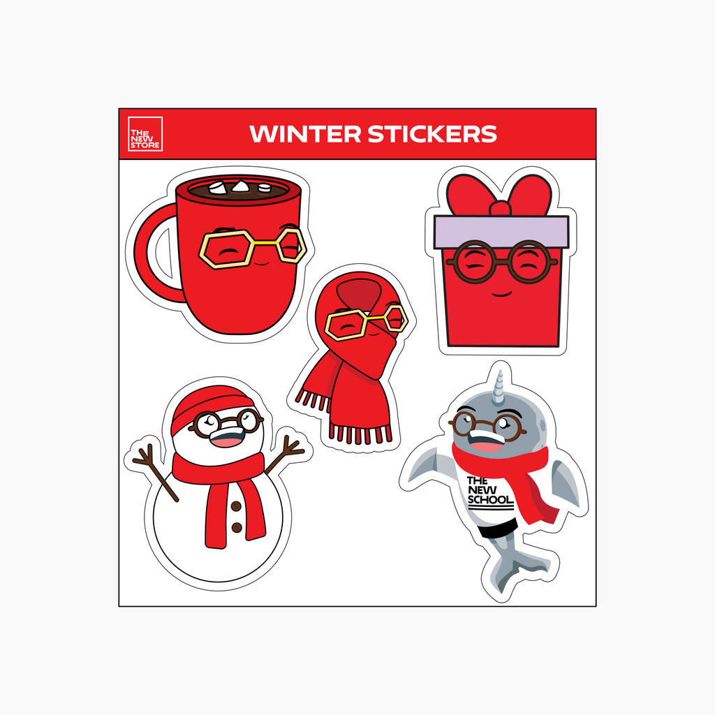 TNS Winter Stickers - 5 pack