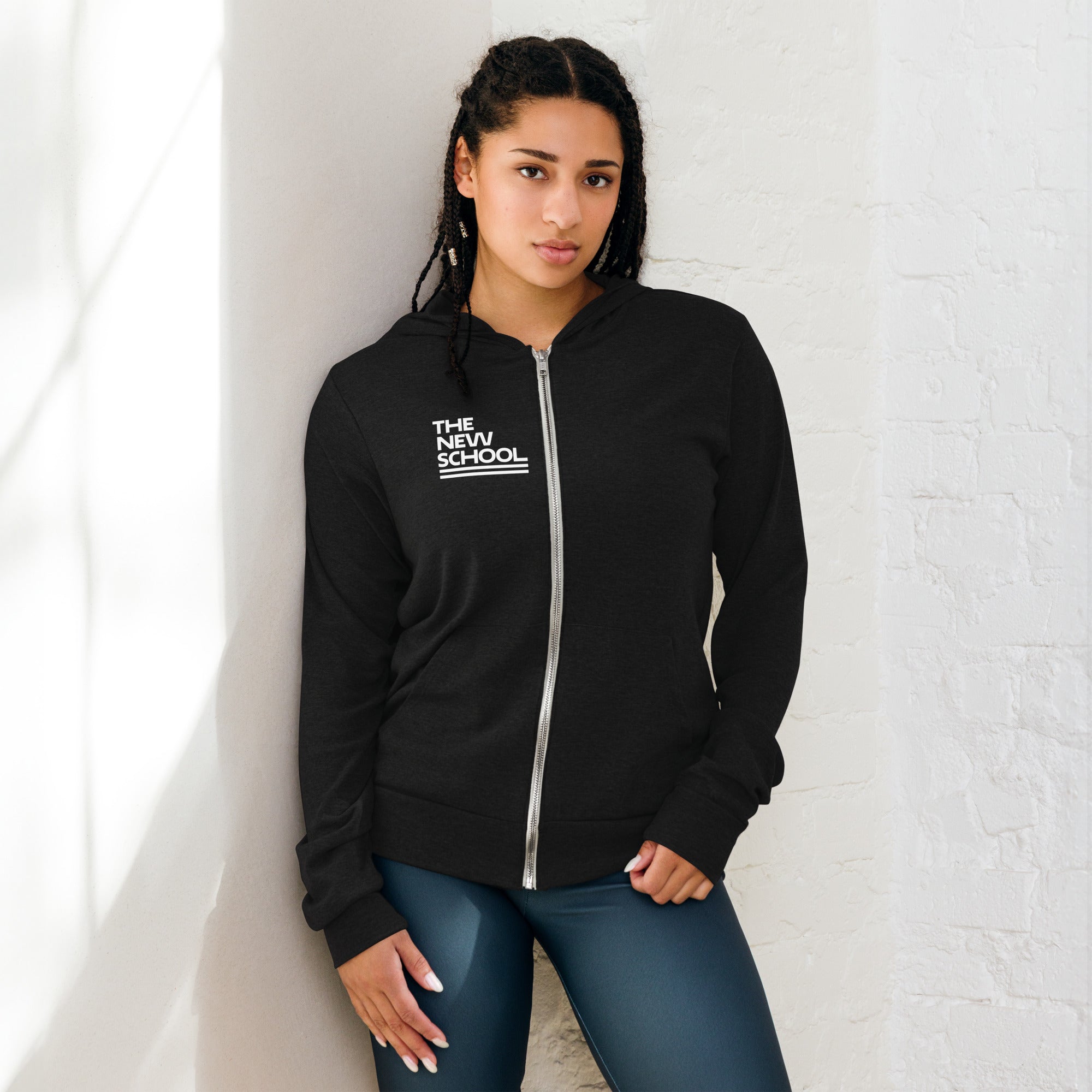 The New School - Unisex zip hoodie