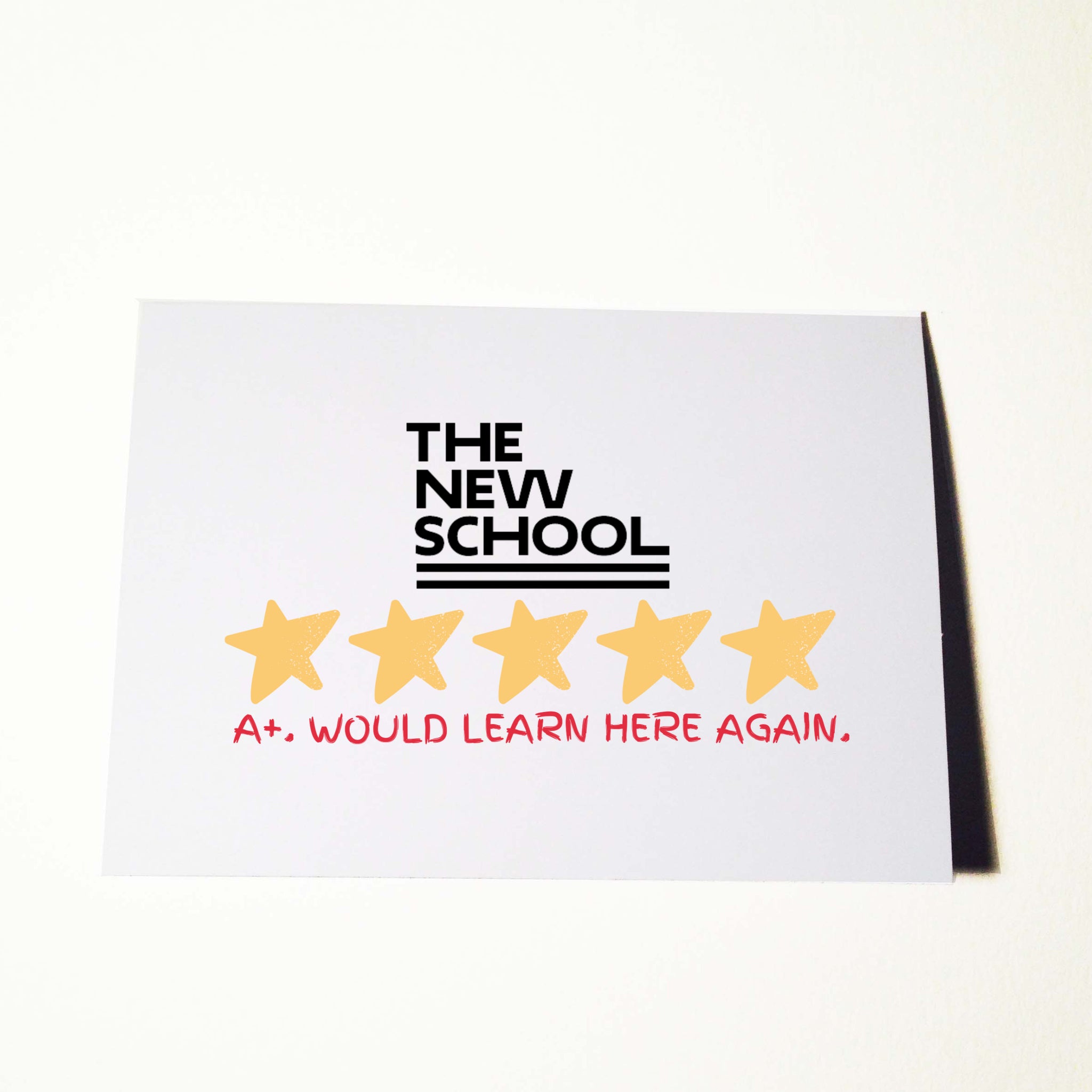 Ratbone Skinny x The New School '5 Stars' Card